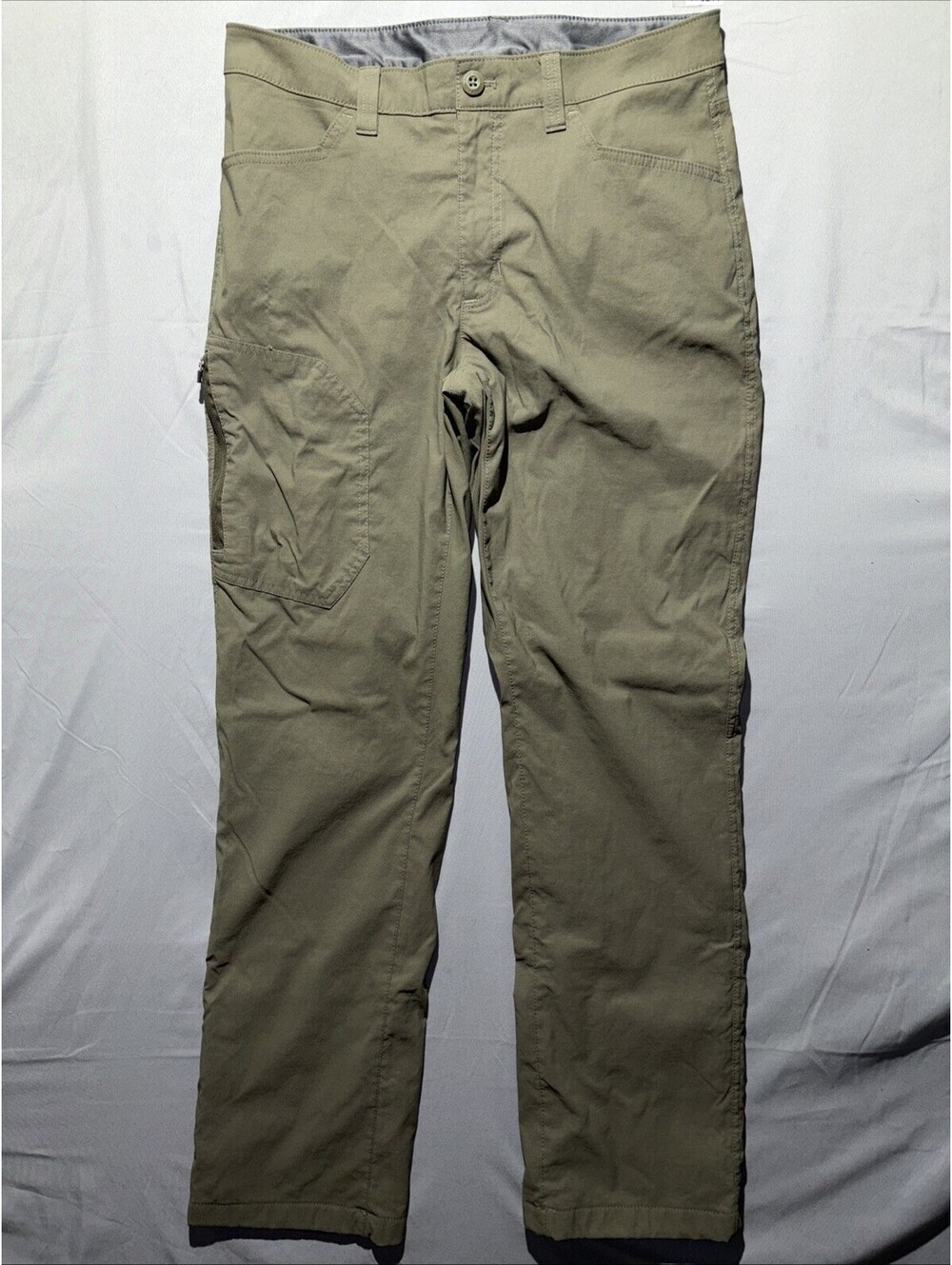 Eddie Bauer Tech Pants Mens 32x32 Fleece Lined Outdoor Hiking Gorpcore Trekking